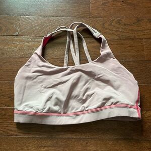 Lululemon Athletica Light Pink Sports Bra